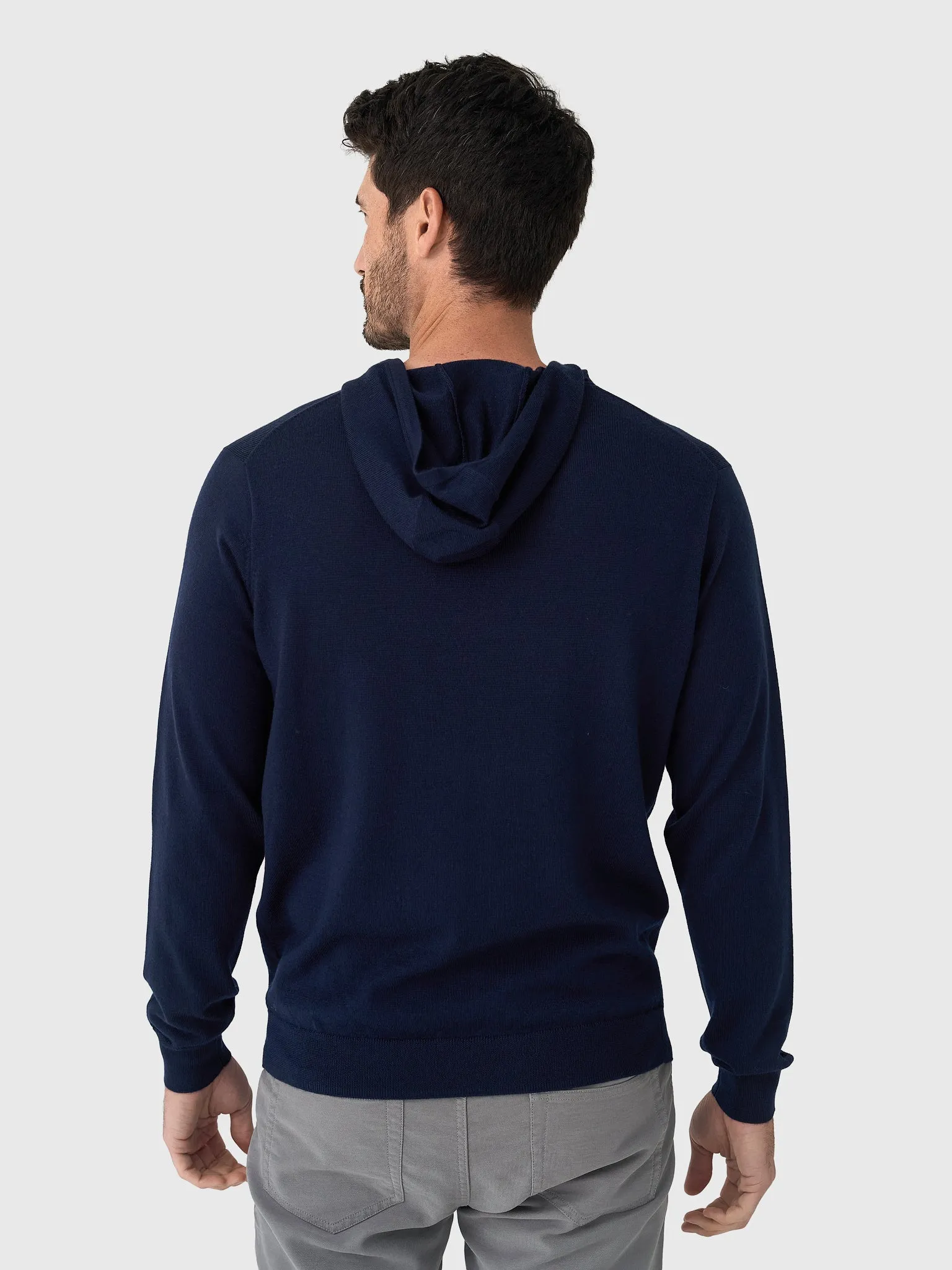 Peter Millar Crown Men's Autumn Crest Popover Hoodie sold by Saint Bernard product image thumbnail 3