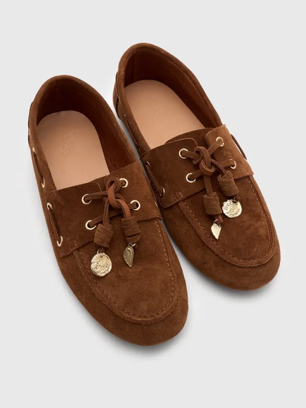 Ancient Greek Sandals Women's Pliaria Boat Shoe made by Ancient Greek Sandals