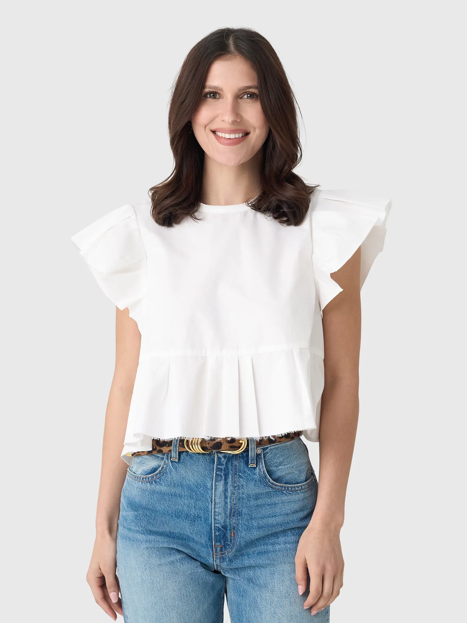 Lee Mathews Women's Annie Blouse sold by Saint Bernard
