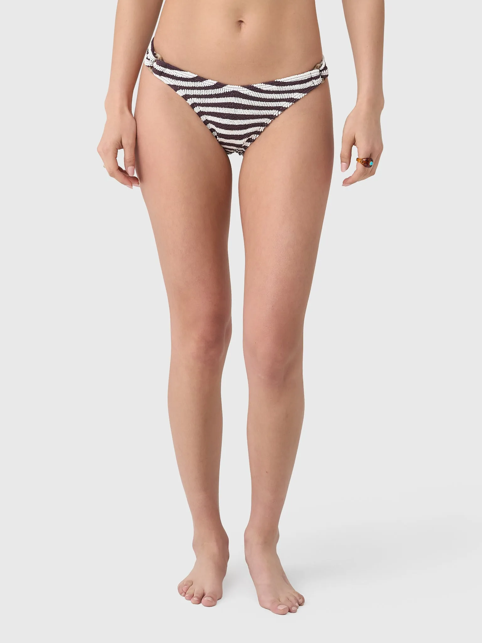 Bond Eye Women's Ring Scene Brief Bikini Bottom sold by Saint Bernard