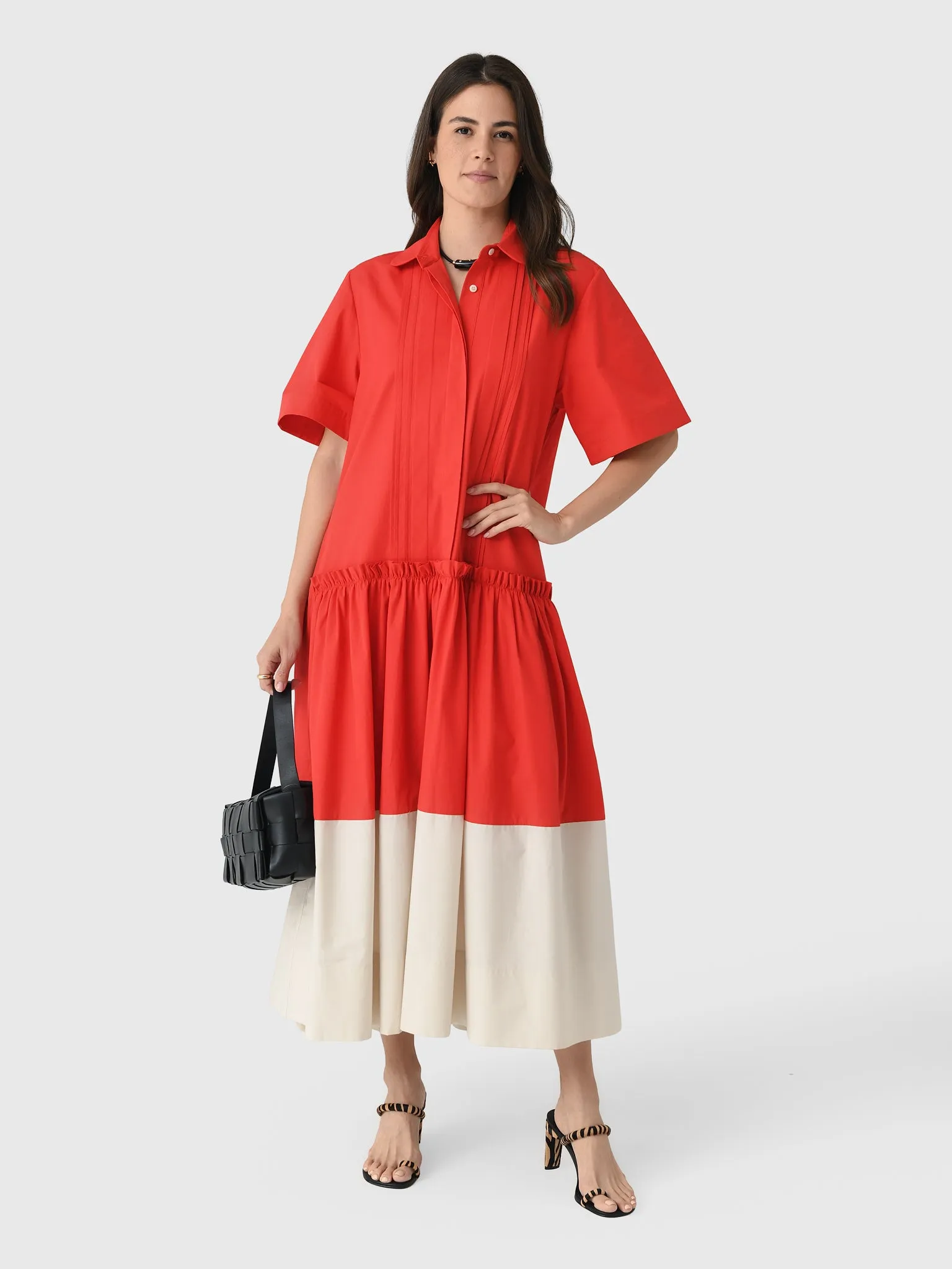 Lee Mathews Women's Charlotte Spliced Dress sold by Saint Bernard product image thumbnail 5