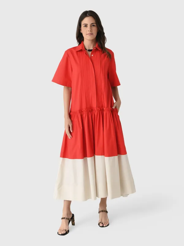 Lee Mathews Women's Charlotte Spliced Dress made by Lee Mathews