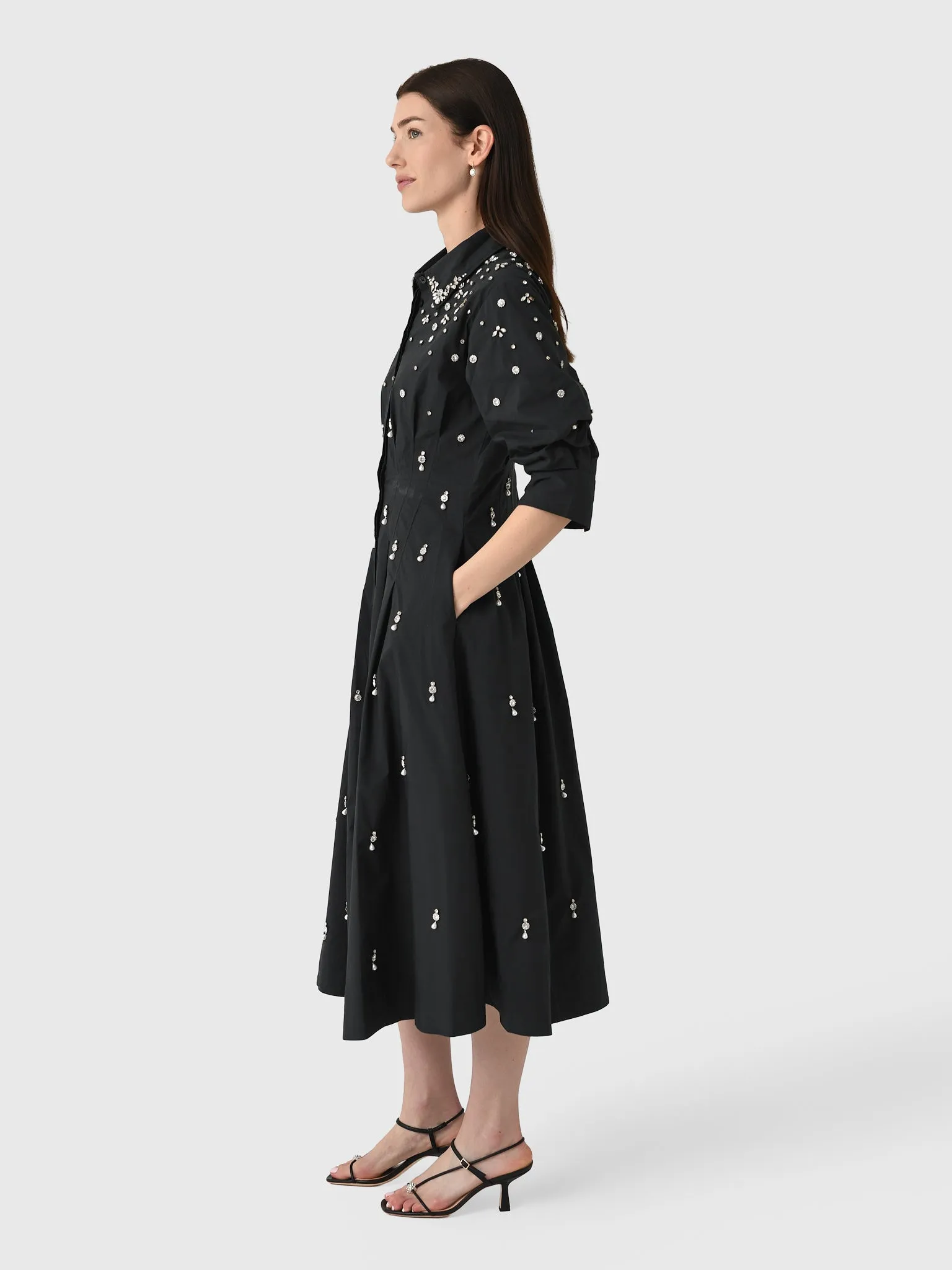 Simkhai Women's Jazz Embellished Midi Dress sold by Saint Bernard product image thumbnail 2