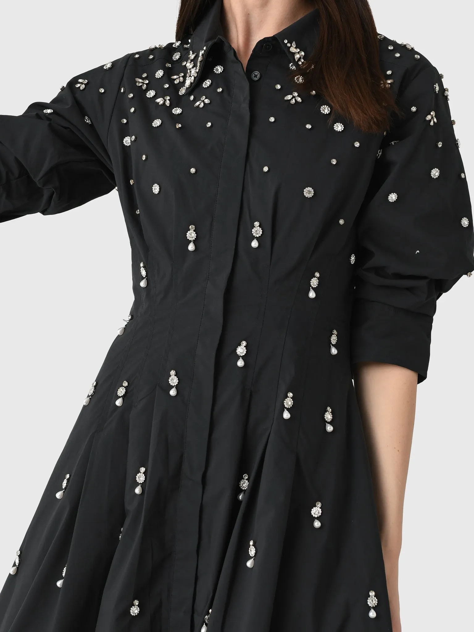 Simkhai Women's Jazz Embellished Midi Dress sold by Saint Bernard product image thumbnail 4