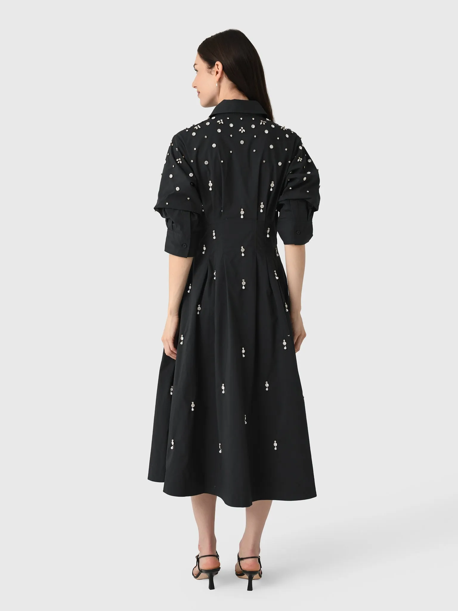 Simkhai Women's Jazz Embellished Midi Dress sold by Saint Bernard product image thumbnail 3