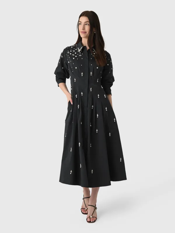 Simkhai Women's Jazz Embellished Midi Dress sold by Saint Bernard