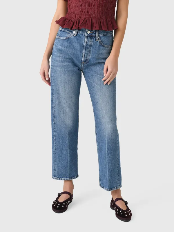 Frame Women's The Vertical Crop Jean made by Frame Denim