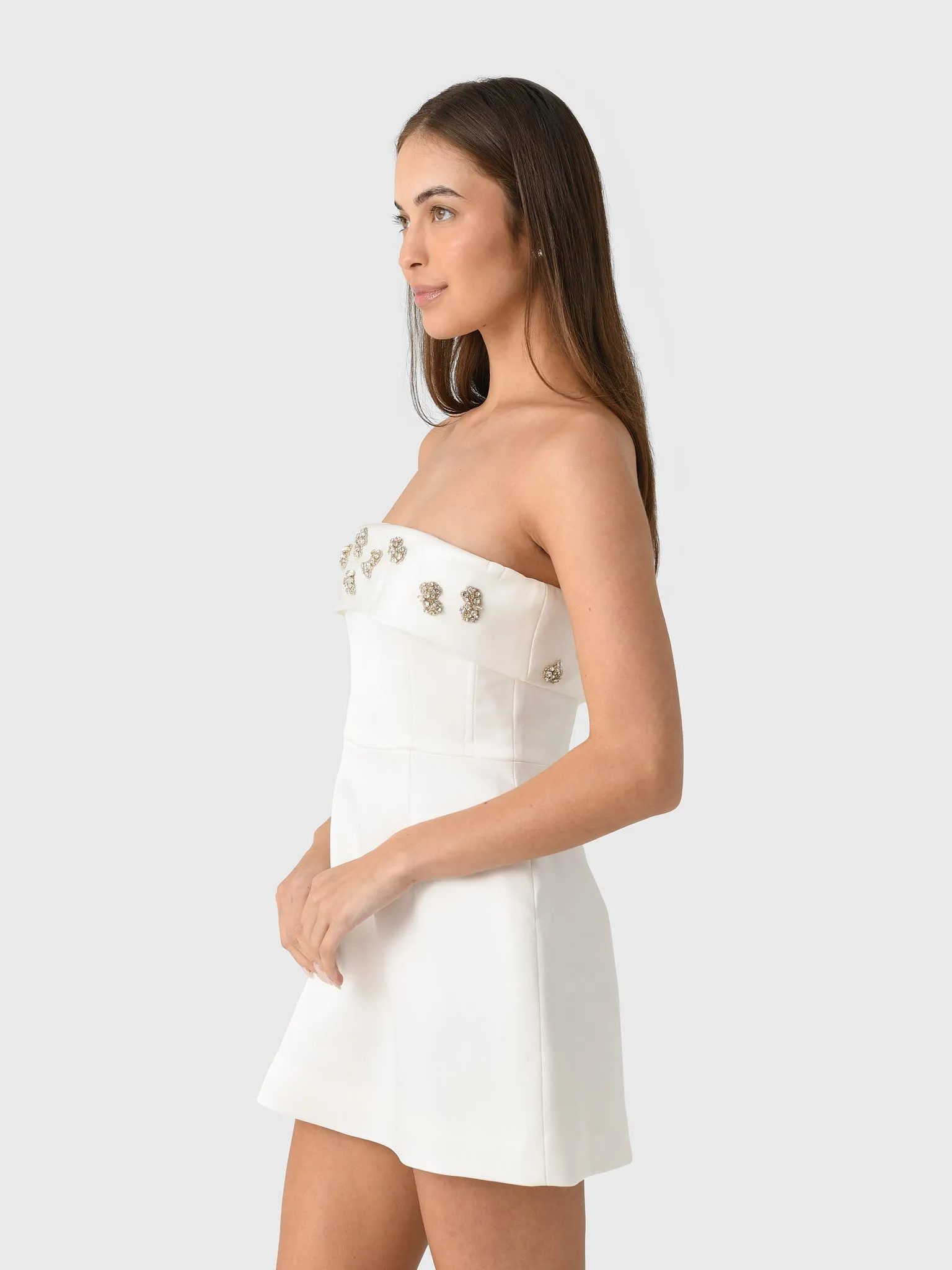 Rachel Gilbert Women's Laira Corset Mini Dress sold by Saint Bernard product image thumbnail 3