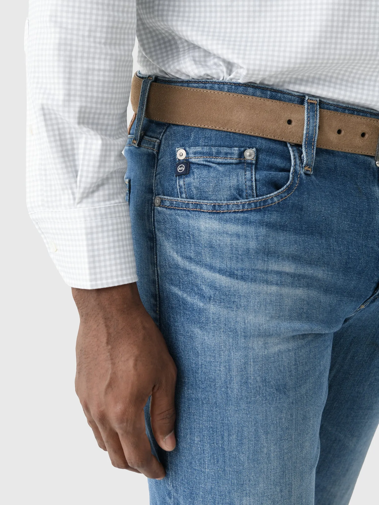 Adriano Goldschmied Men's The Graduate Jean sold by Saint Bernard product image thumbnail 5