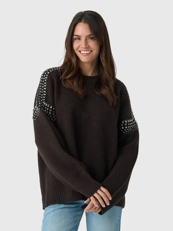 ALC Women's Lennox Embellished Wool Sweater made by A.L.C.