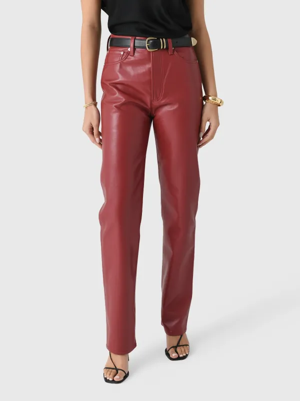 Agolde Women's 90s Pinch Waist Straight Long Pant sold by Saint Bernard