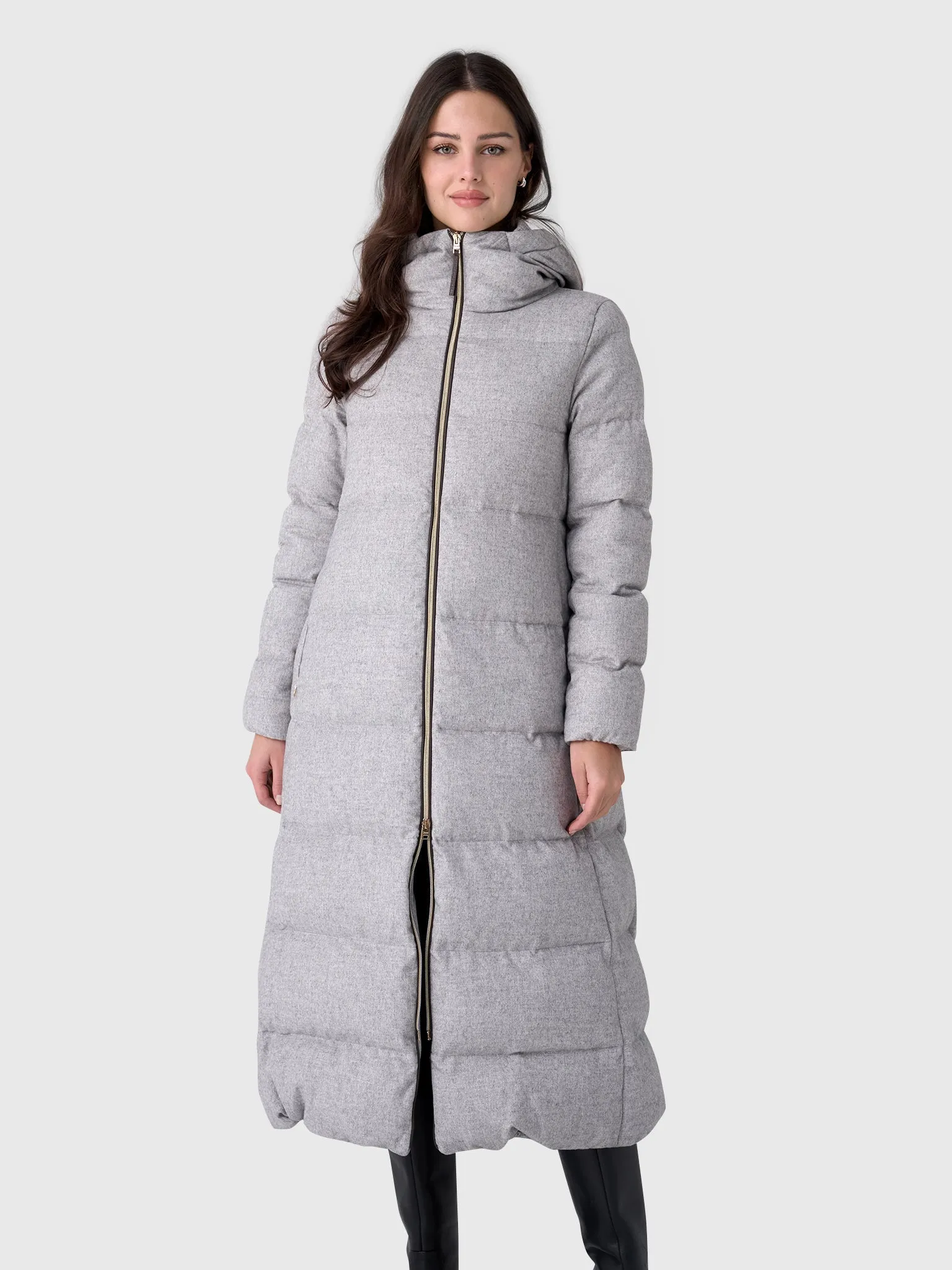 Herno Women's Cashmere Silk Coat sold by Saint Bernard product image thumbnail 5