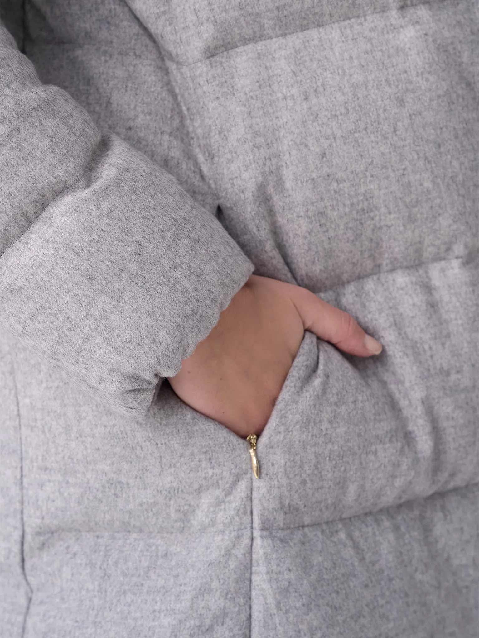 Herno Women's Cashmere Silk Coat sold by Saint Bernard product image thumbnail 3