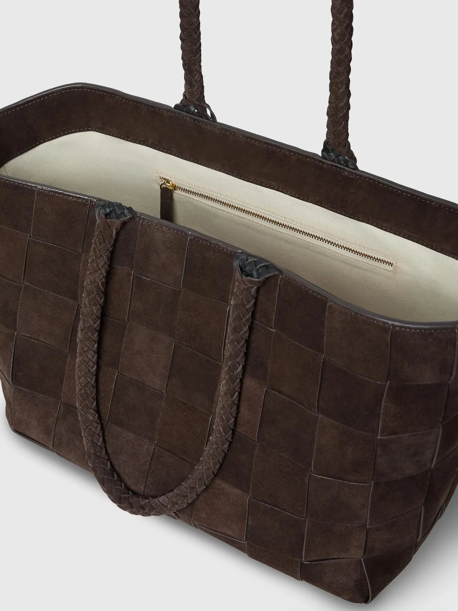 Loeffler Randall Klara Woven Suede Tote sold by Saint Bernard product image thumbnail 3