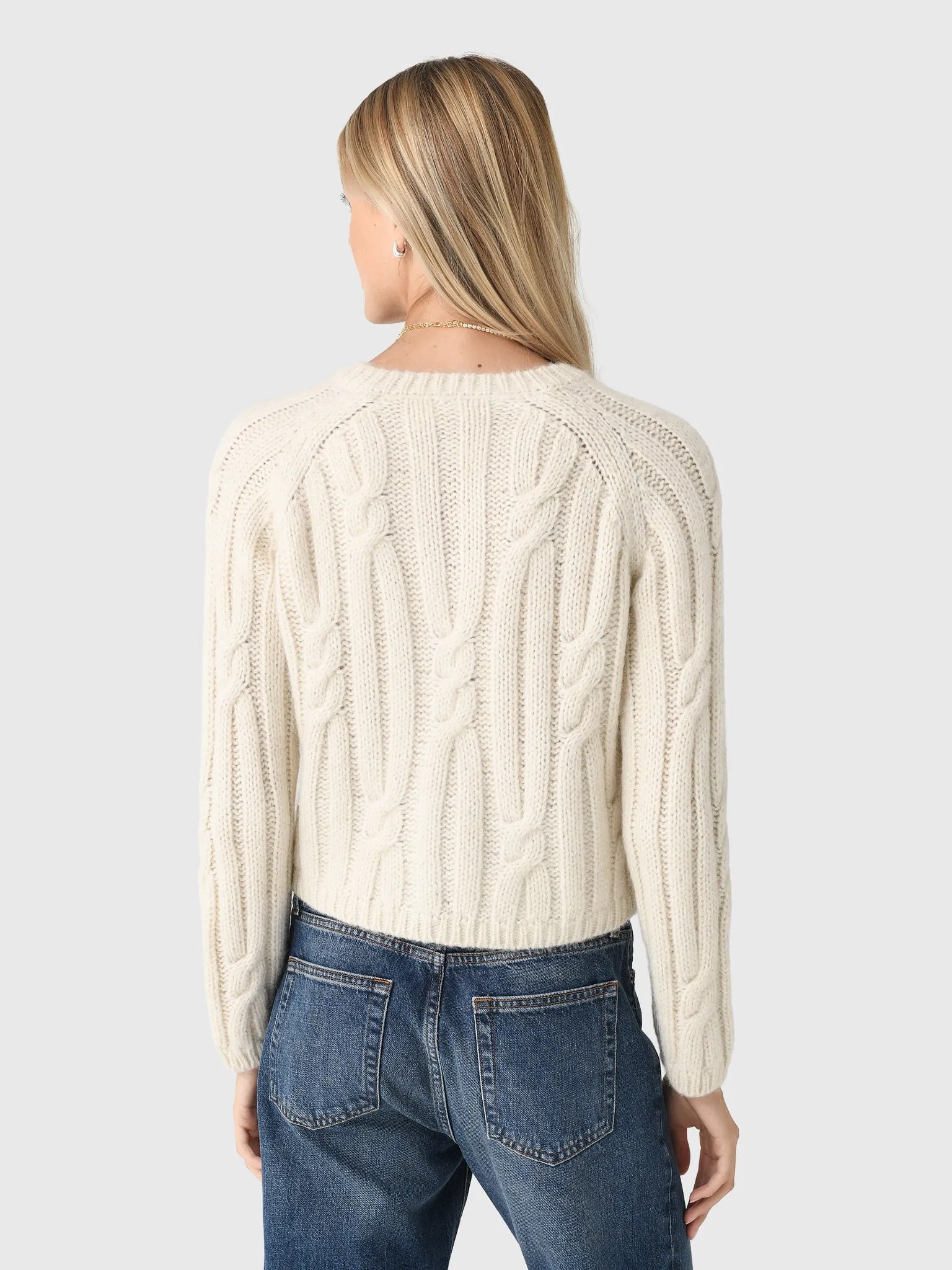Velvet Women's Allison Cable Cardigan sold by Saint Bernard product image thumbnail 4