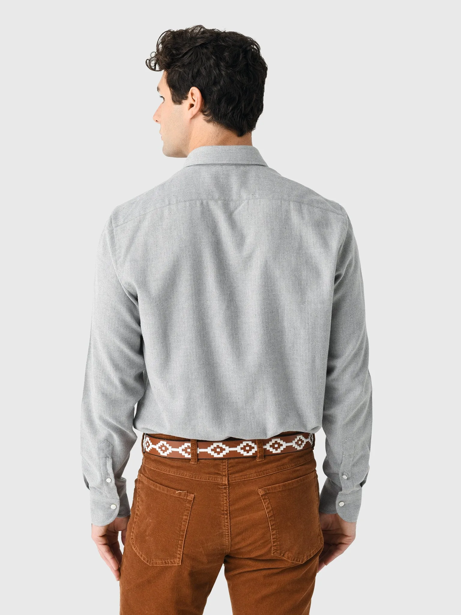 Maria Santangelo Men's Woven Shirt sold by Saint Bernard product image thumbnail 3