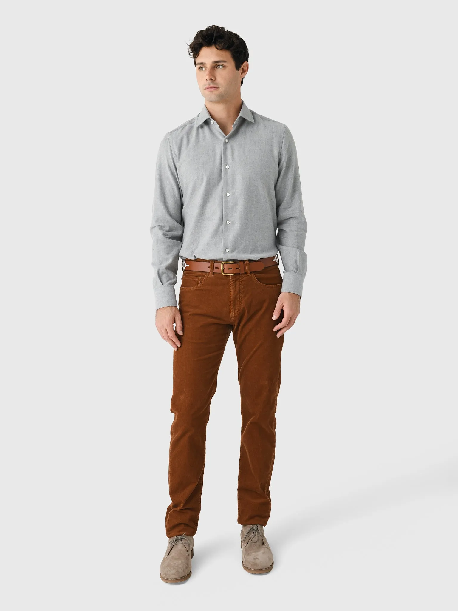 Maria Santangelo Men's Woven Shirt sold by Saint Bernard product image thumbnail 2