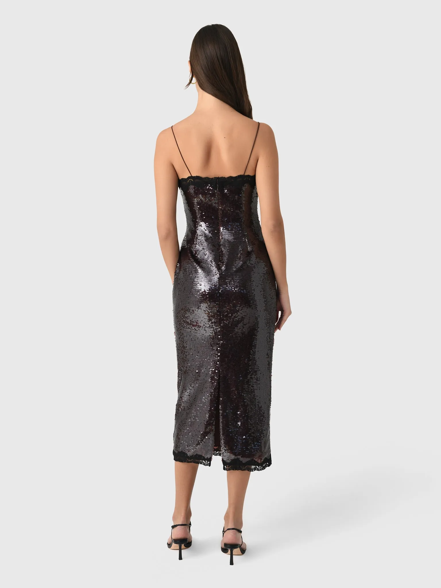 LoveShackFancy Women's Verelith Sequin Midi Dress sold by Saint Bernard product image thumbnail 2
