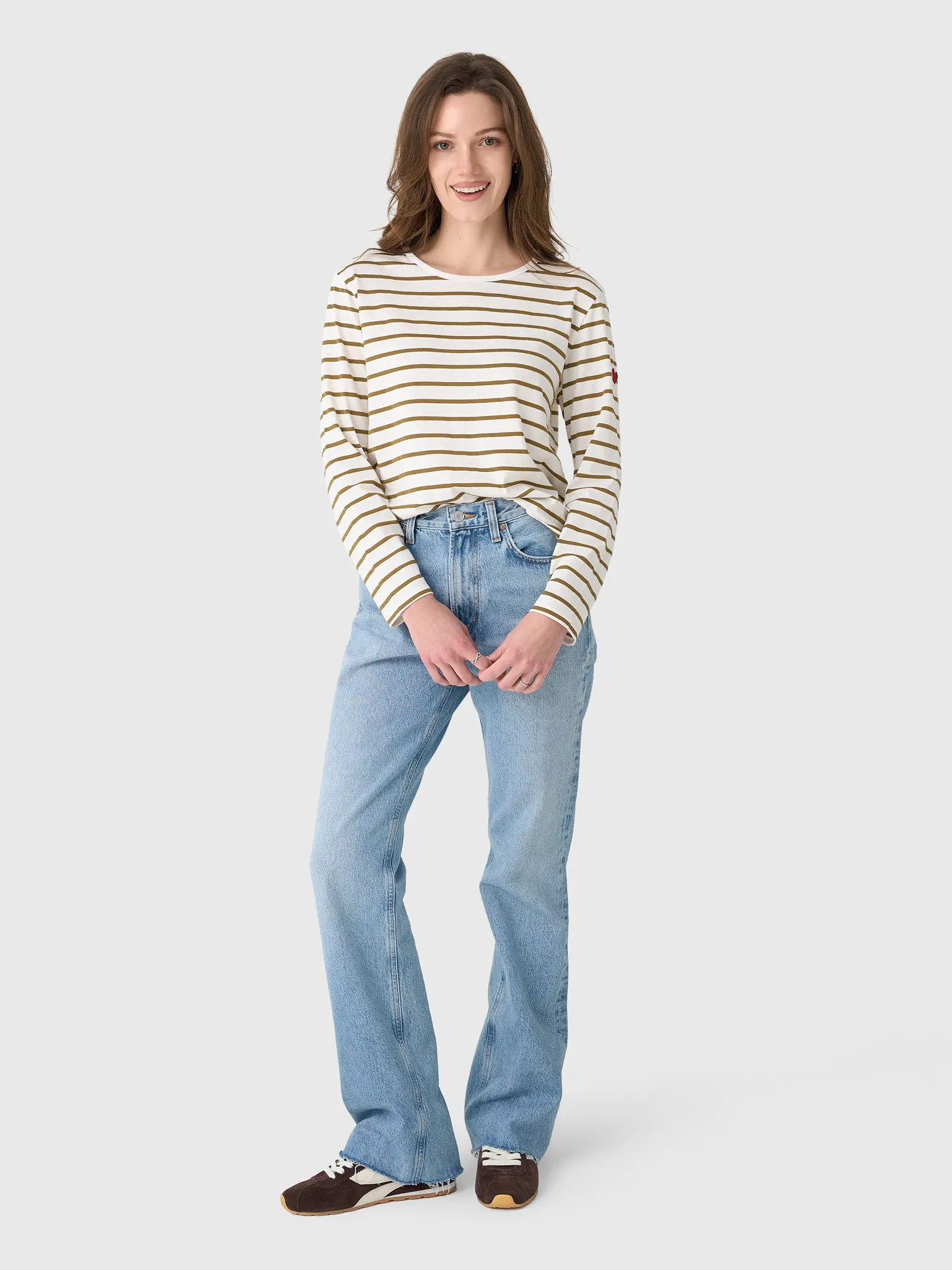 Kerri Rosenthal Women's KR Long Sleeve Tee sold by Saint Bernard product image thumbnail 2