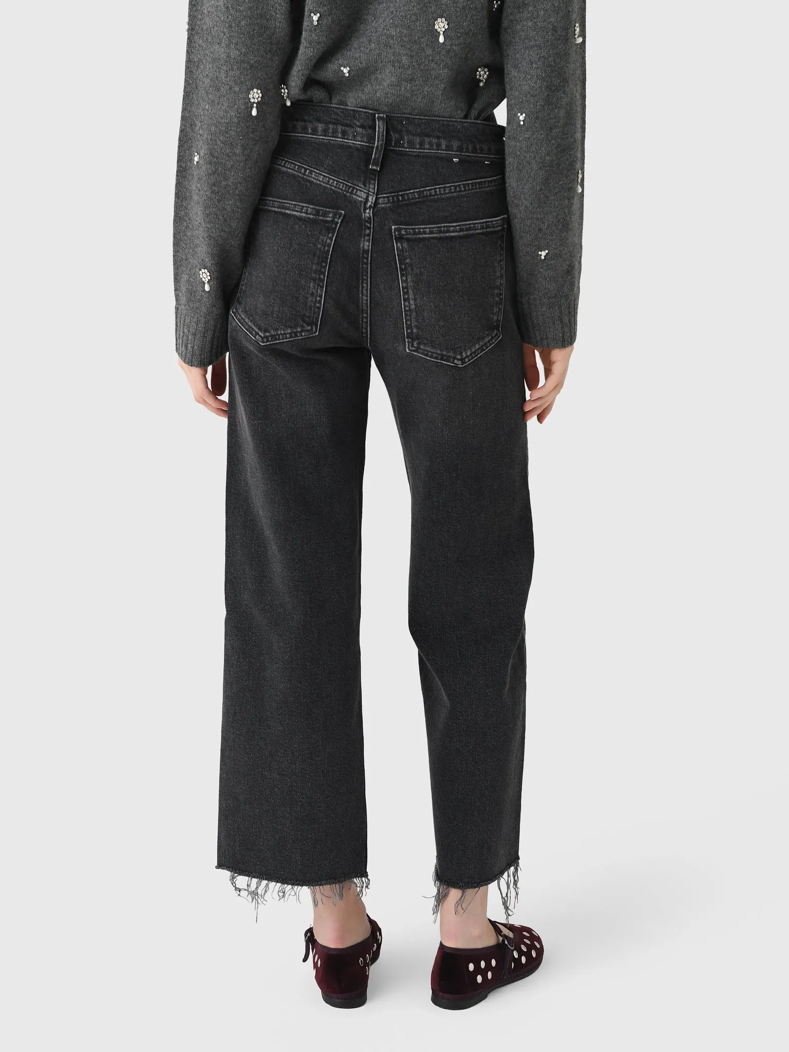 Agolde Women's Harper Crop Jean sold by Saint Bernard product image thumbnail 4