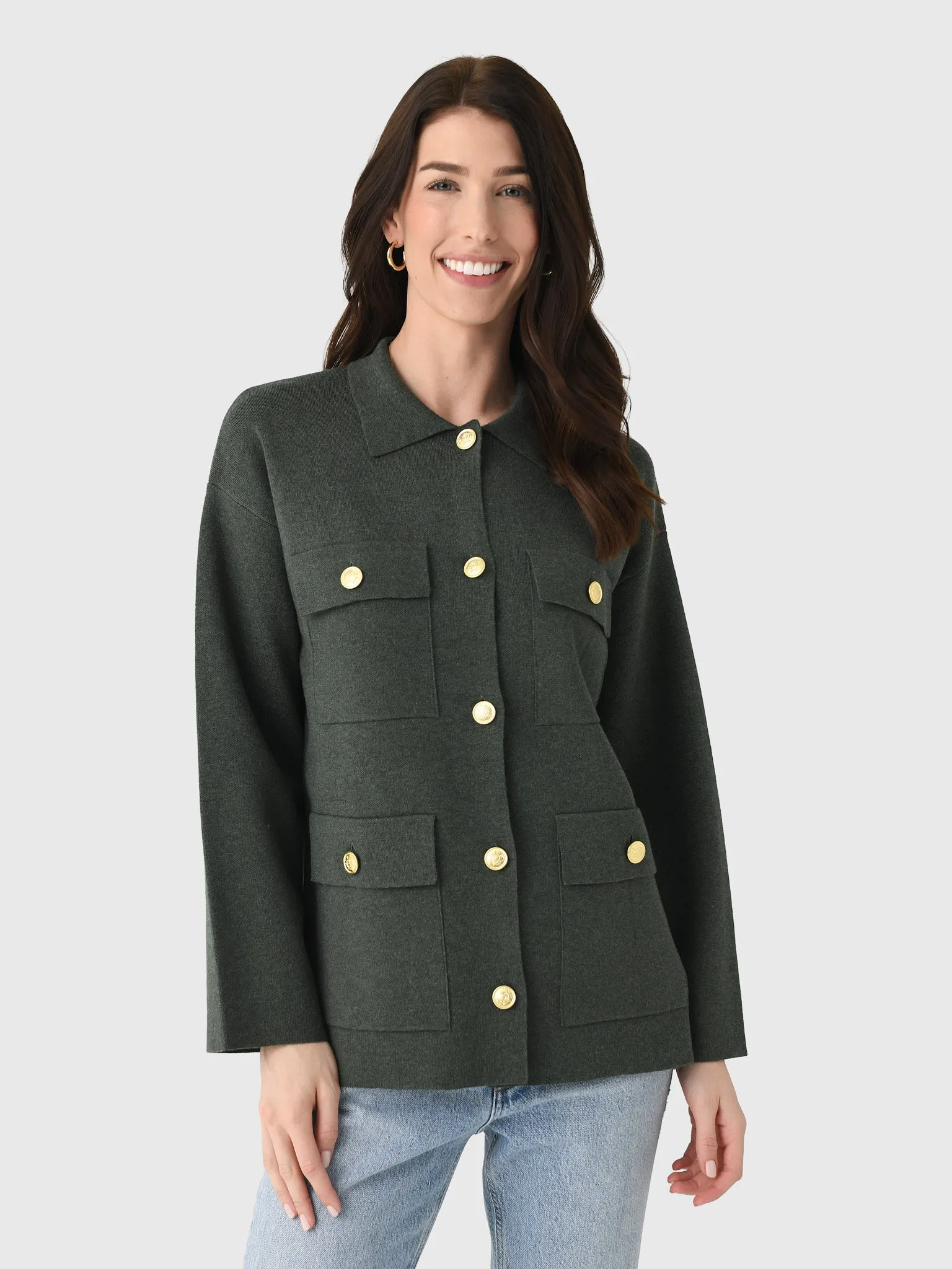 Alex Mill Women's Virginia Sweater Jacket sold by Saint Bernard