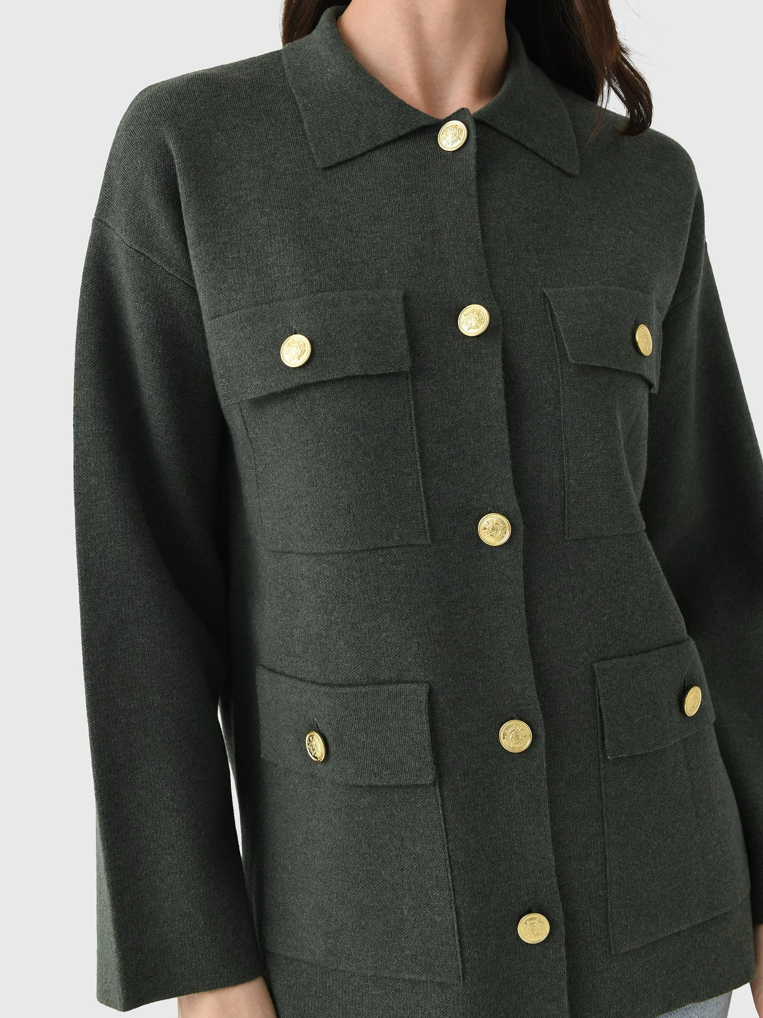 Alex Mill Women's Virginia Sweater Jacket sold by Saint Bernard product image thumbnail 5