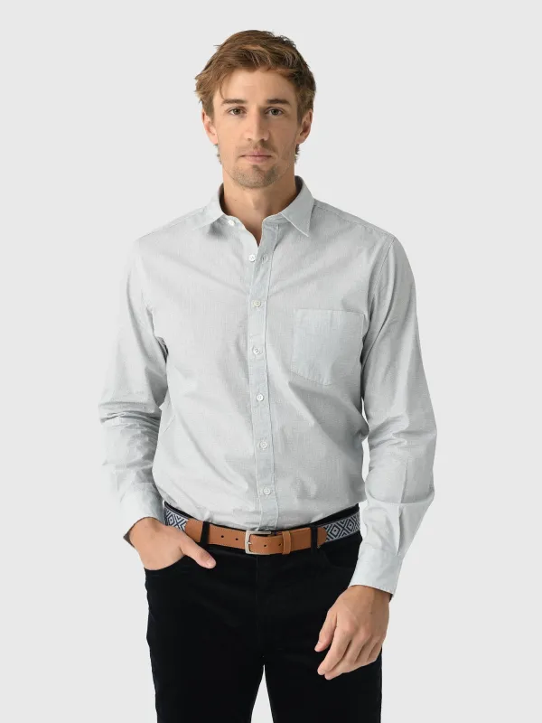Rodd And Gunn Men's Mount Riley Sports Fit Shirt made by Saint Bernard