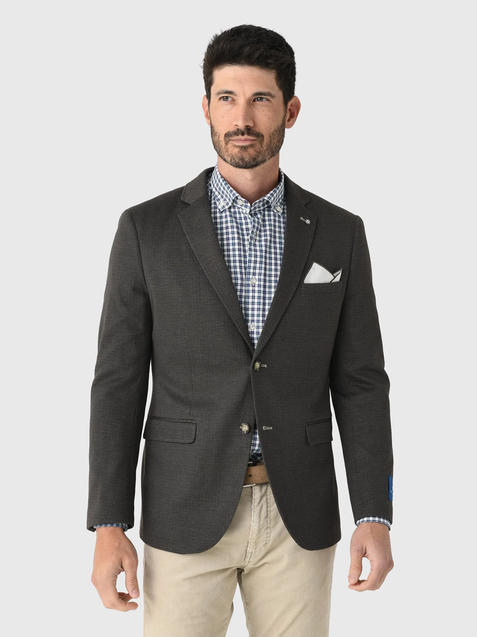 Blue Industry Men's Stretch Knit Blazer sold by Saint Bernard