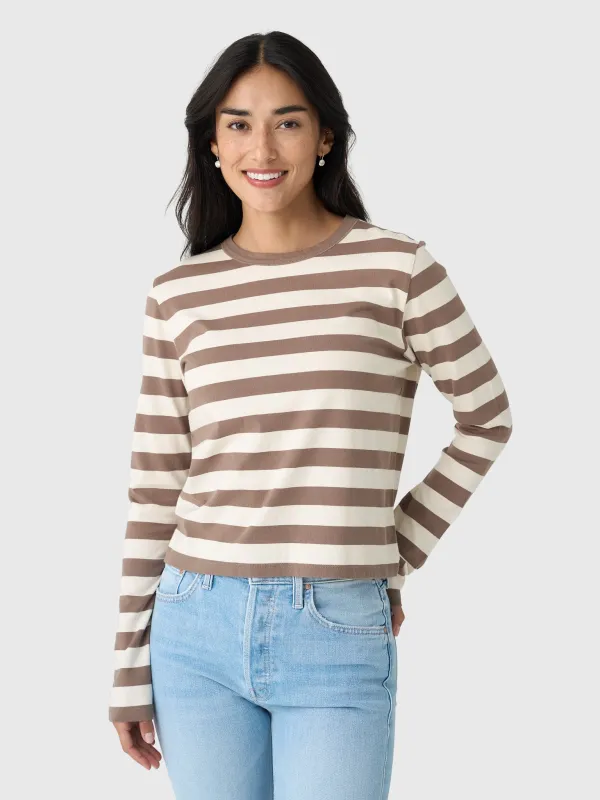 Velvet Women's Maya Long Sleeve Tee sold by Saint Bernard