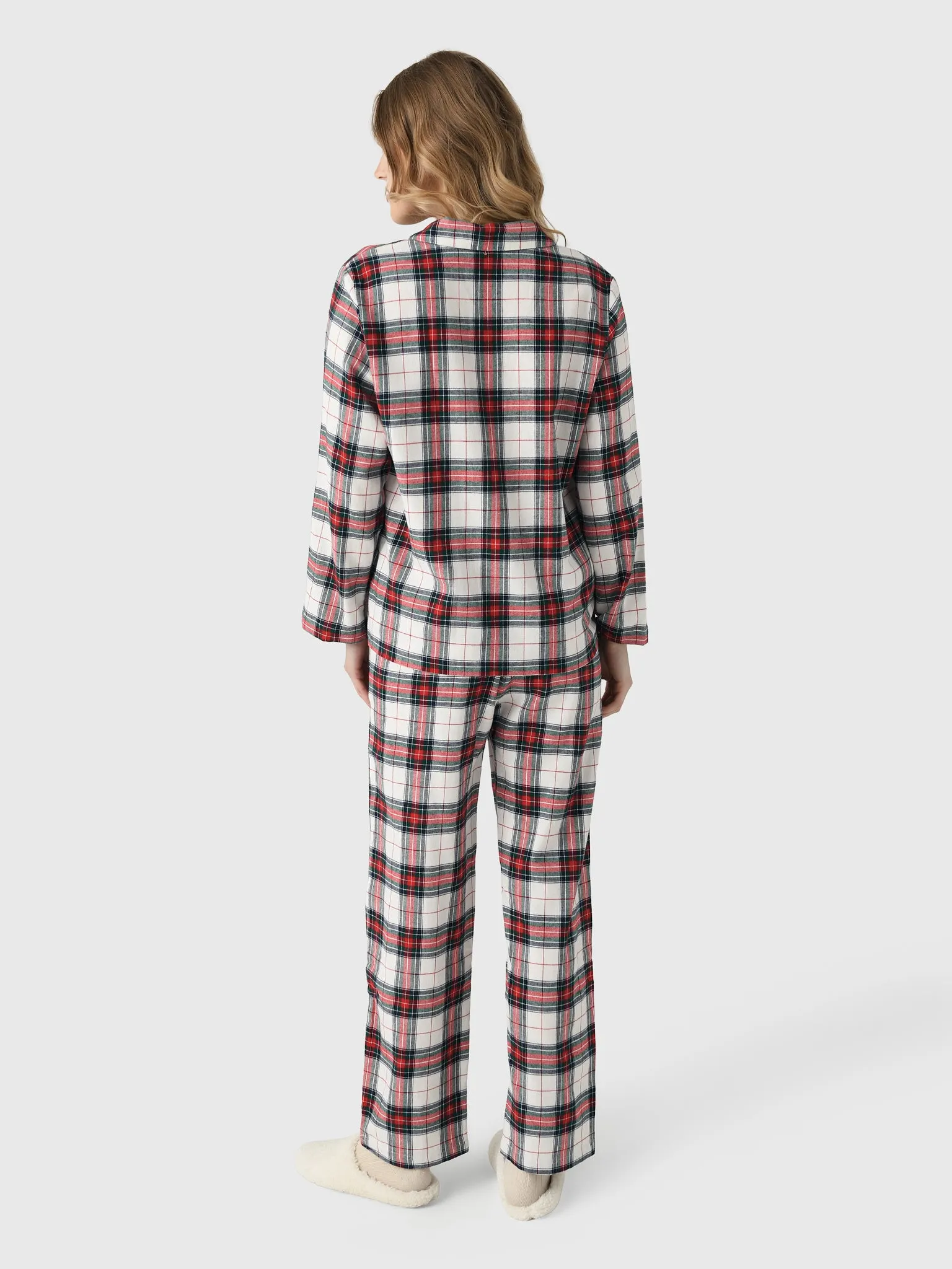 Eberjey Women's Flannel Long Pajama Set sold by Saint Bernard product image thumbnail 2