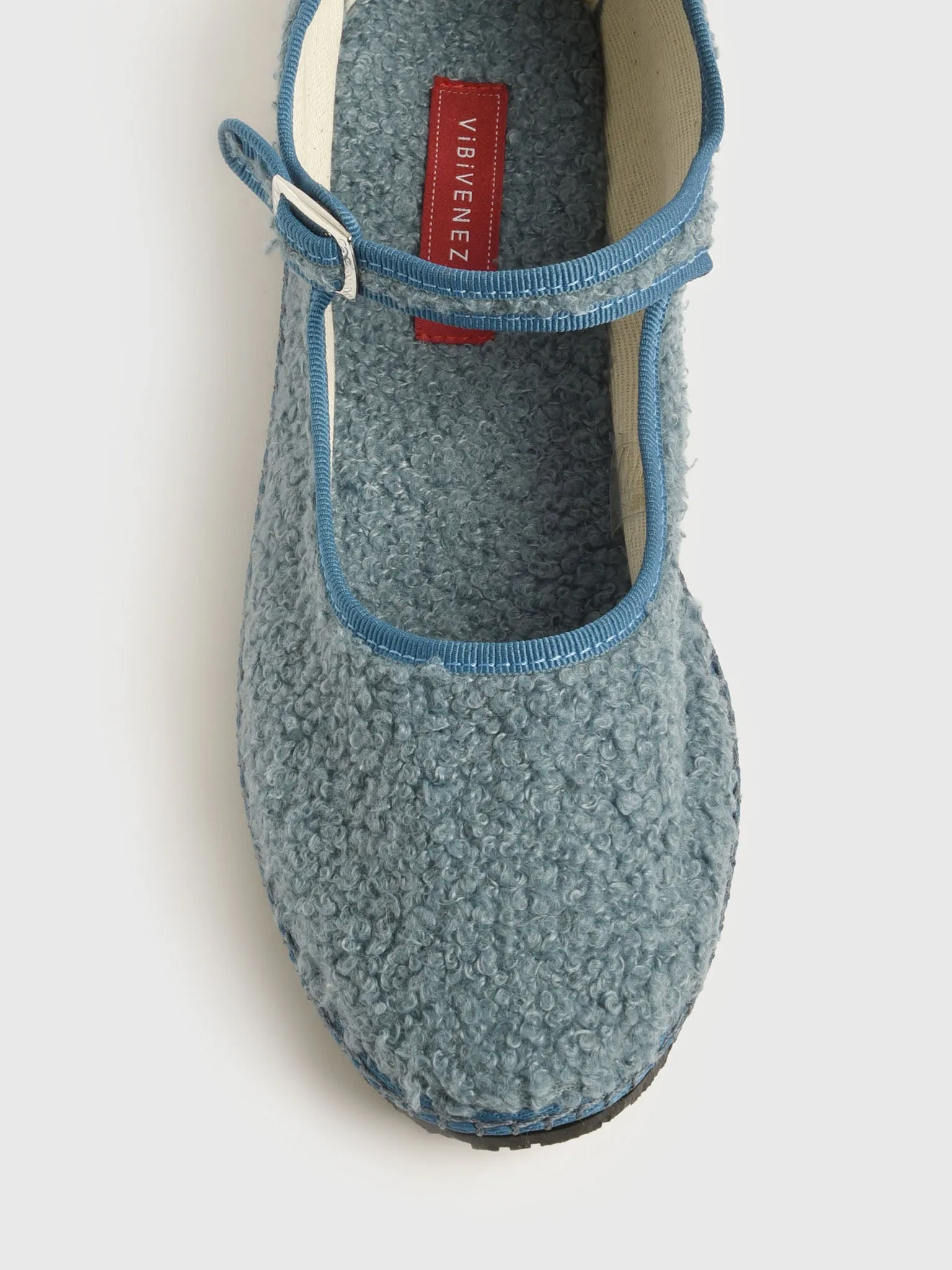 Vibi Venezia Women's Mary Jane Bouclé Flat sold by Saint Bernard product image thumbnail 2