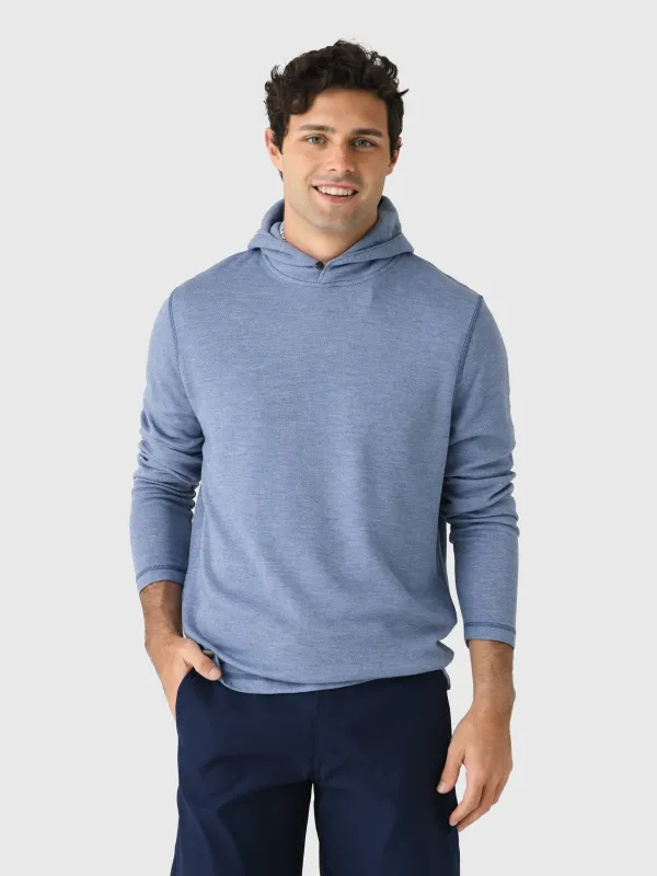 Johnnie-O Men's Drayton Merino Cashmere Sweater Hoodie made by Johnnie-O