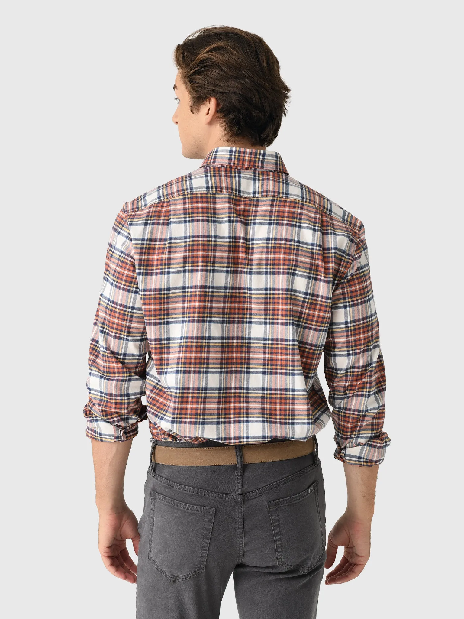 Johnnie-O Men's Knick Performance Flannel Button-Down Shirt sold by Saint Bernard product image thumbnail 3