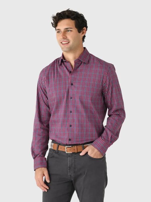 Johnnie-O Men's Kenney Natural Performance Button-Down Shirt sold by Saint Bernard