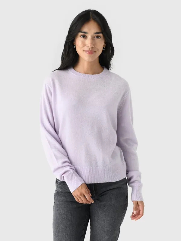 White + Warren Women's Cashmere Crewneck Sweater made by White + Warren