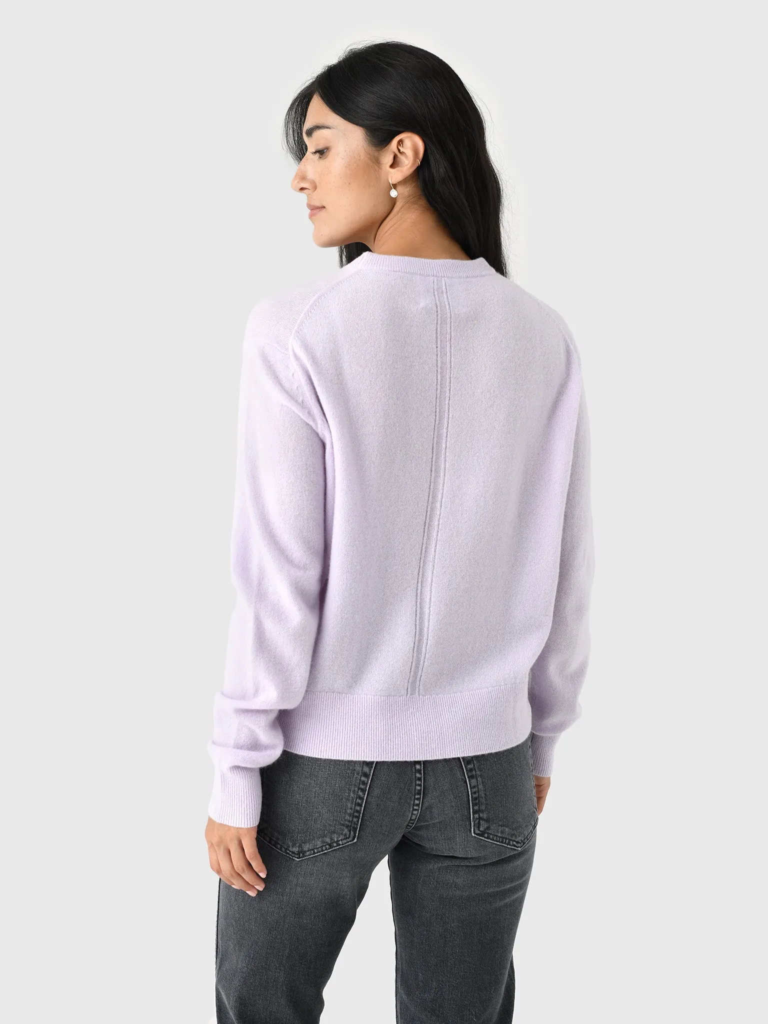 White + Warren Women's Cashmere Crewneck Sweater sold by Saint Bernard product image thumbnail 3
