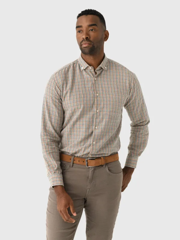 Miller Westby Men's Tenison Button-Down Shirt made by Saint Bernard