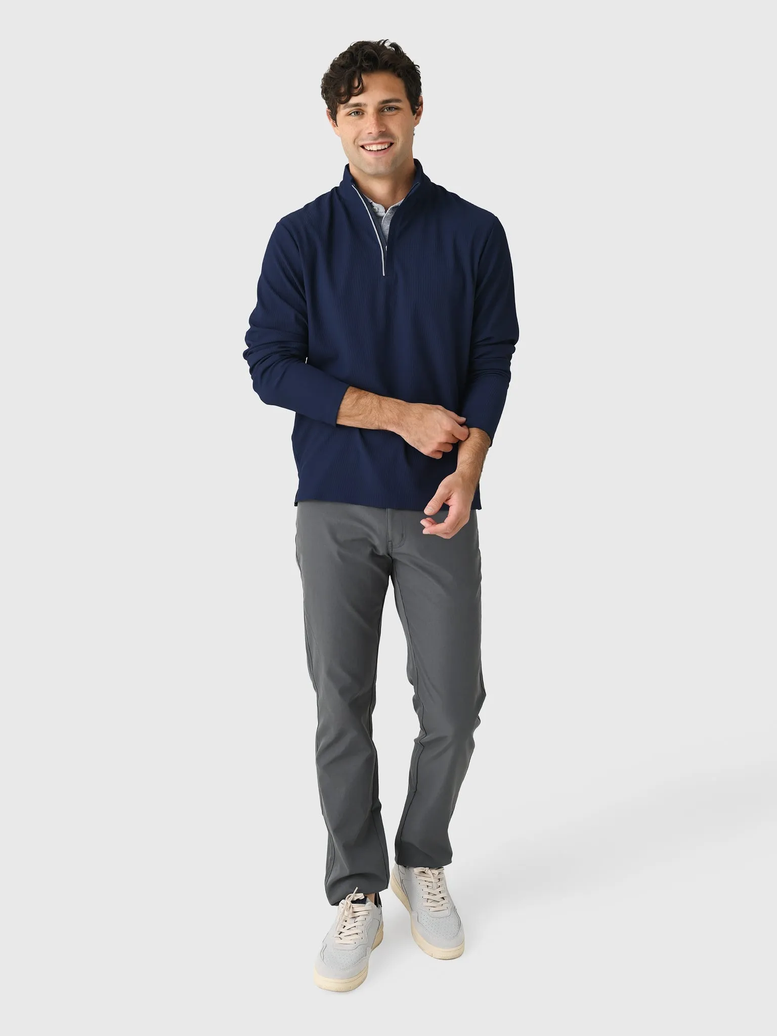 Johnnie-O Men's Hoppin Performance Quarter-Zip sold by Saint Bernard product image thumbnail 2