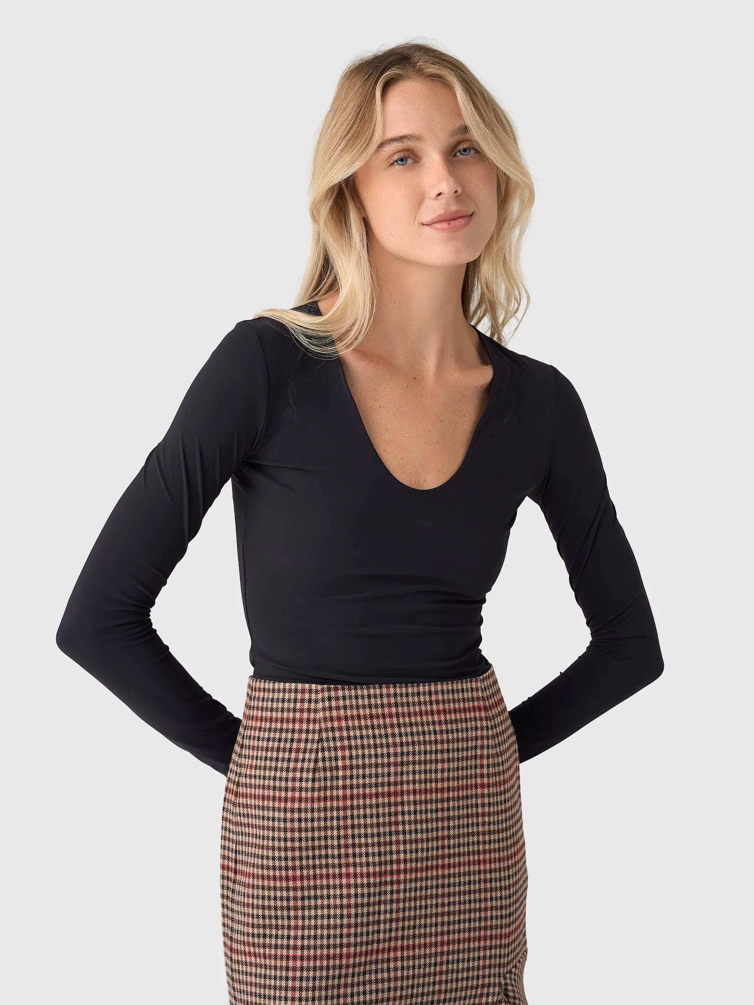 Agolde Women's Clem Bodysuit sold by Saint Bernard