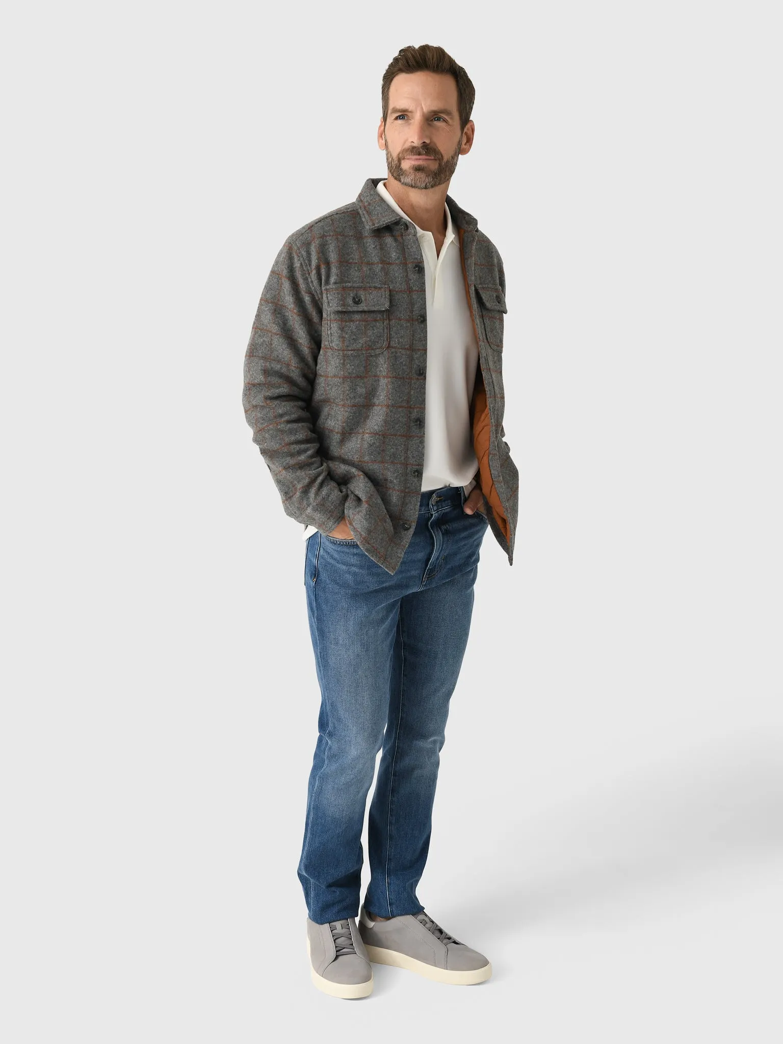 Johnnie-O Men's McDowell Shirt Jacket sold by Saint Bernard product image thumbnail 2