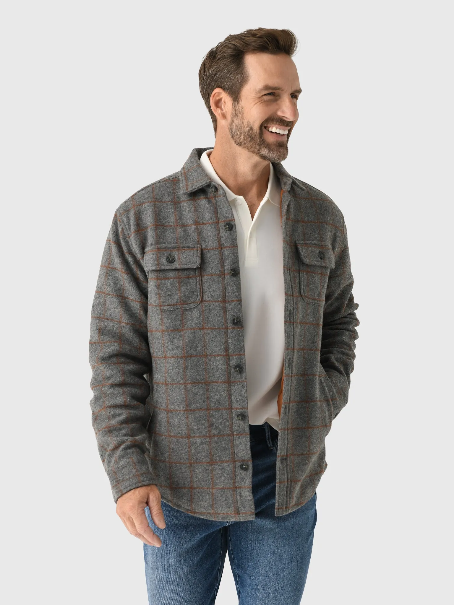 Johnnie-O Men's McDowell Shirt Jacket sold by Saint Bernard
