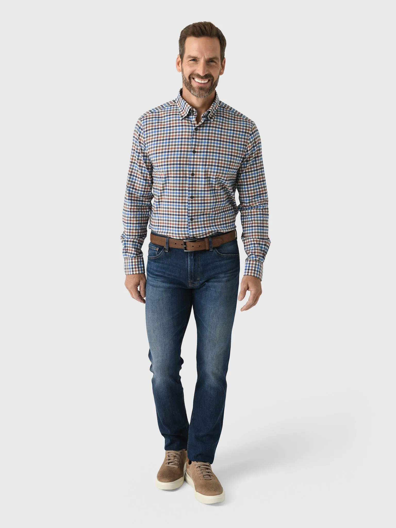 Johnnie-O Men's Krause Natural Performance Button-Down Shirt sold by Saint Bernard product image thumbnail 2