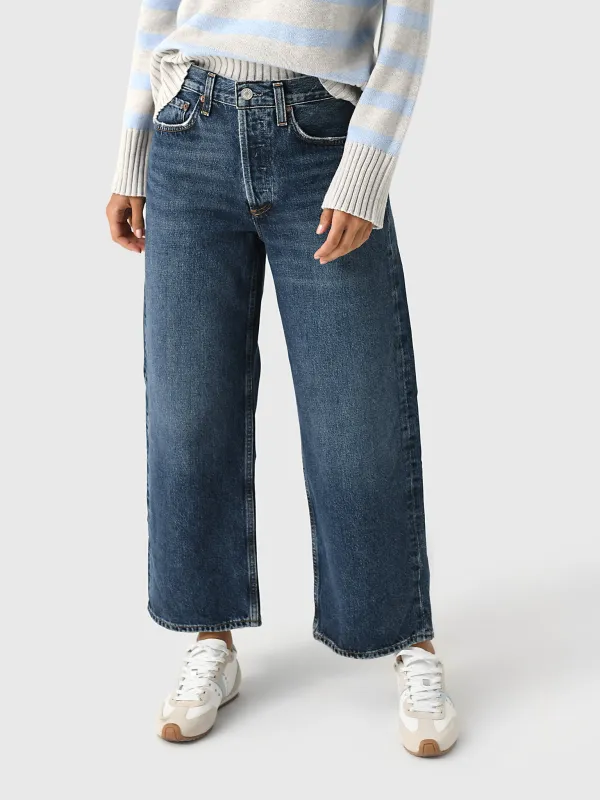 Agolde Women's Arc Wide Leg Jean made by Agolde