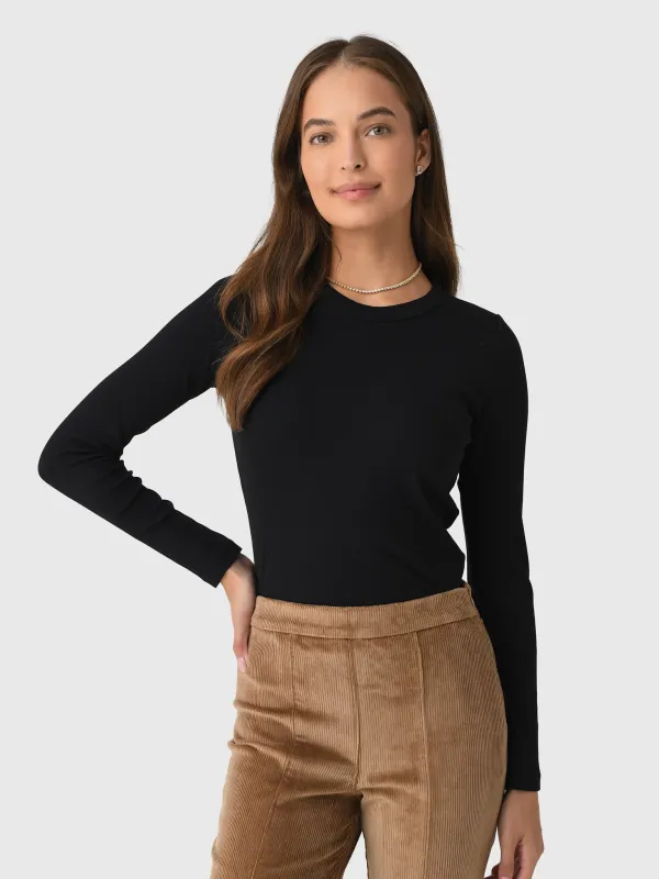 Velvet Women's Lotta Long Sleeve Tee sold by Saint Bernard