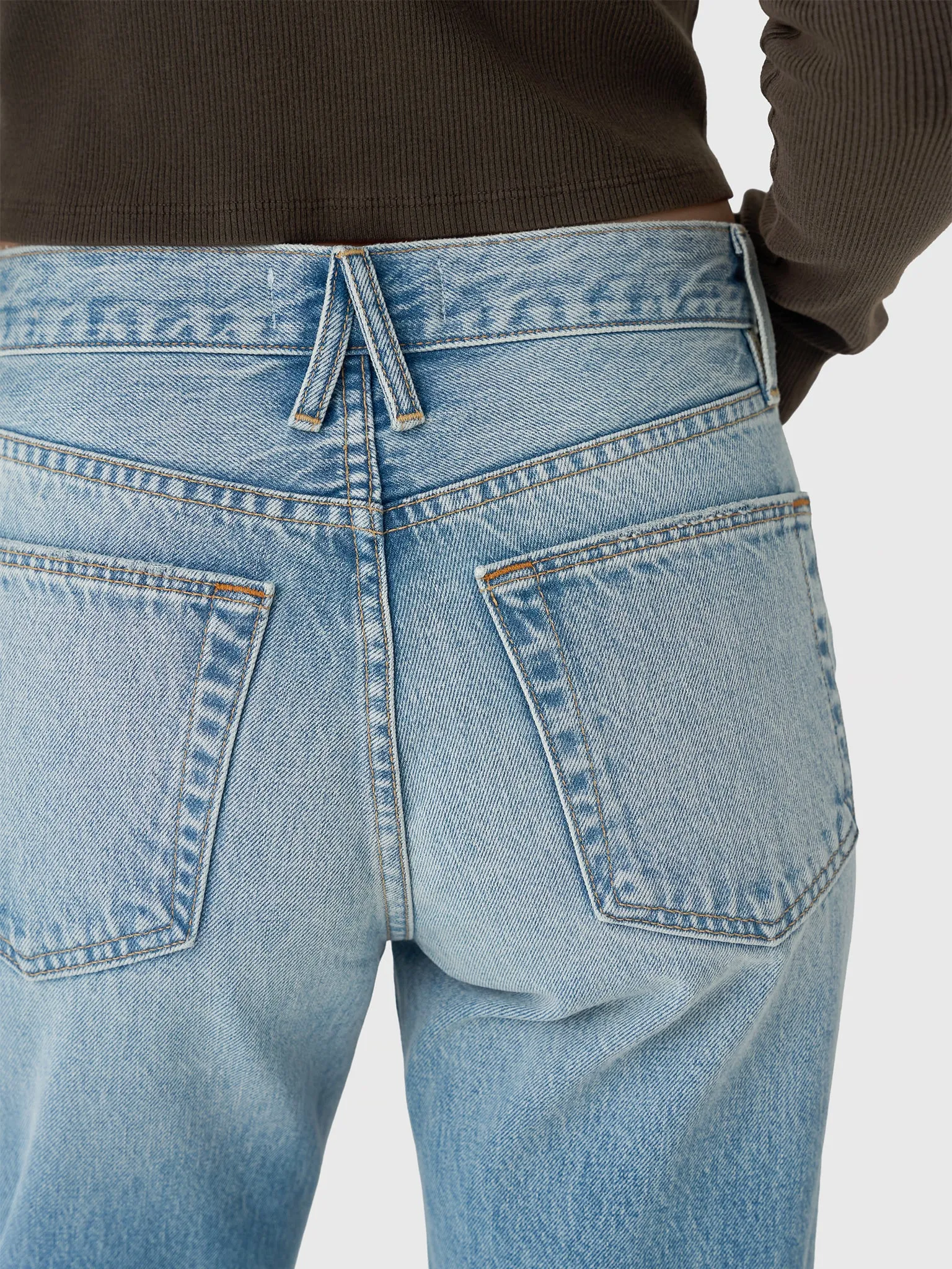 SLVRLAKE Women's Kendra High Rise Straight Jean sold by Saint Bernard product image thumbnail 5