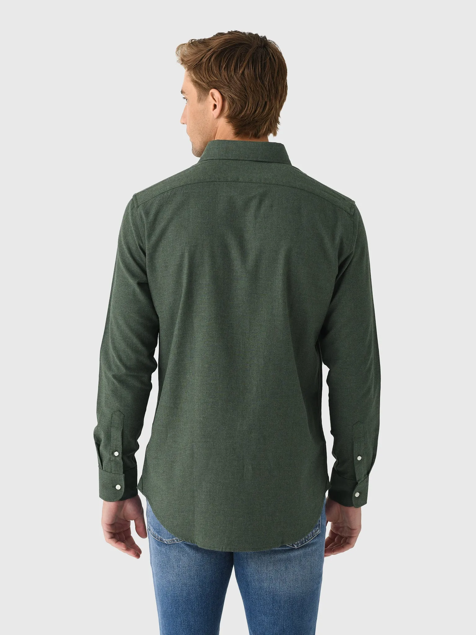 Nicoló Men's Naples Long Sleeve Shirt sold by Saint Bernard product image thumbnail 4