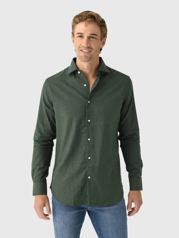 Nicoló Men's Naples Long Sleeve Shirt made by Saint Bernard