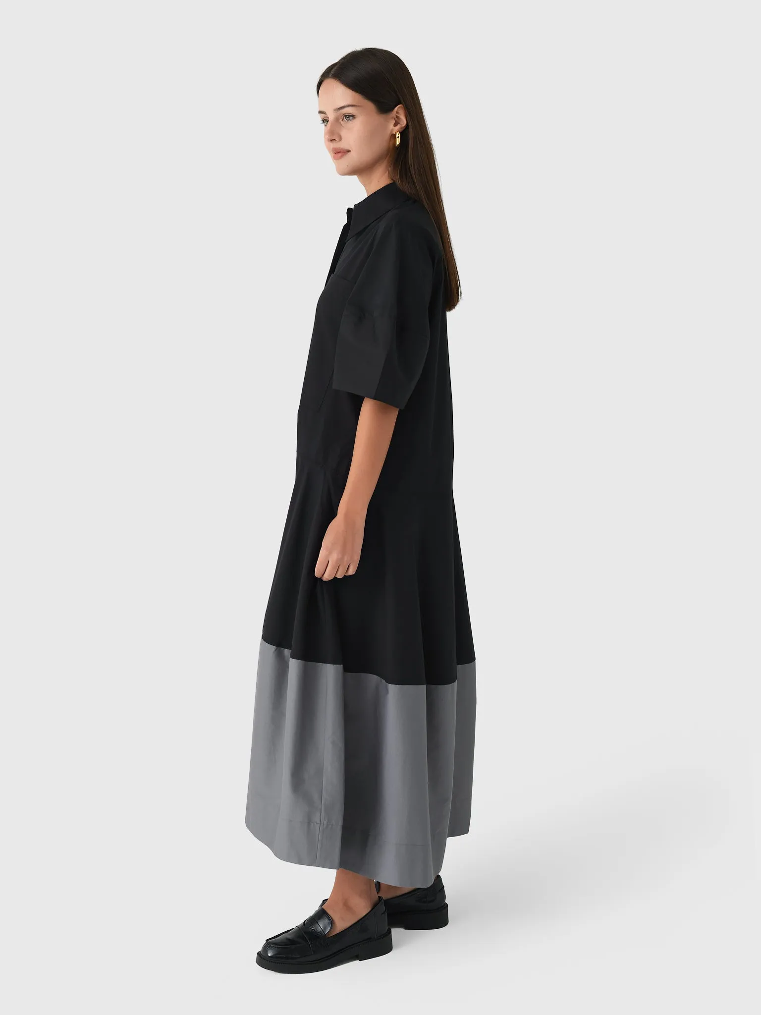 Lee Mathews Women's Spencer Lantern Dress sold by Saint Bernard product image thumbnail 2