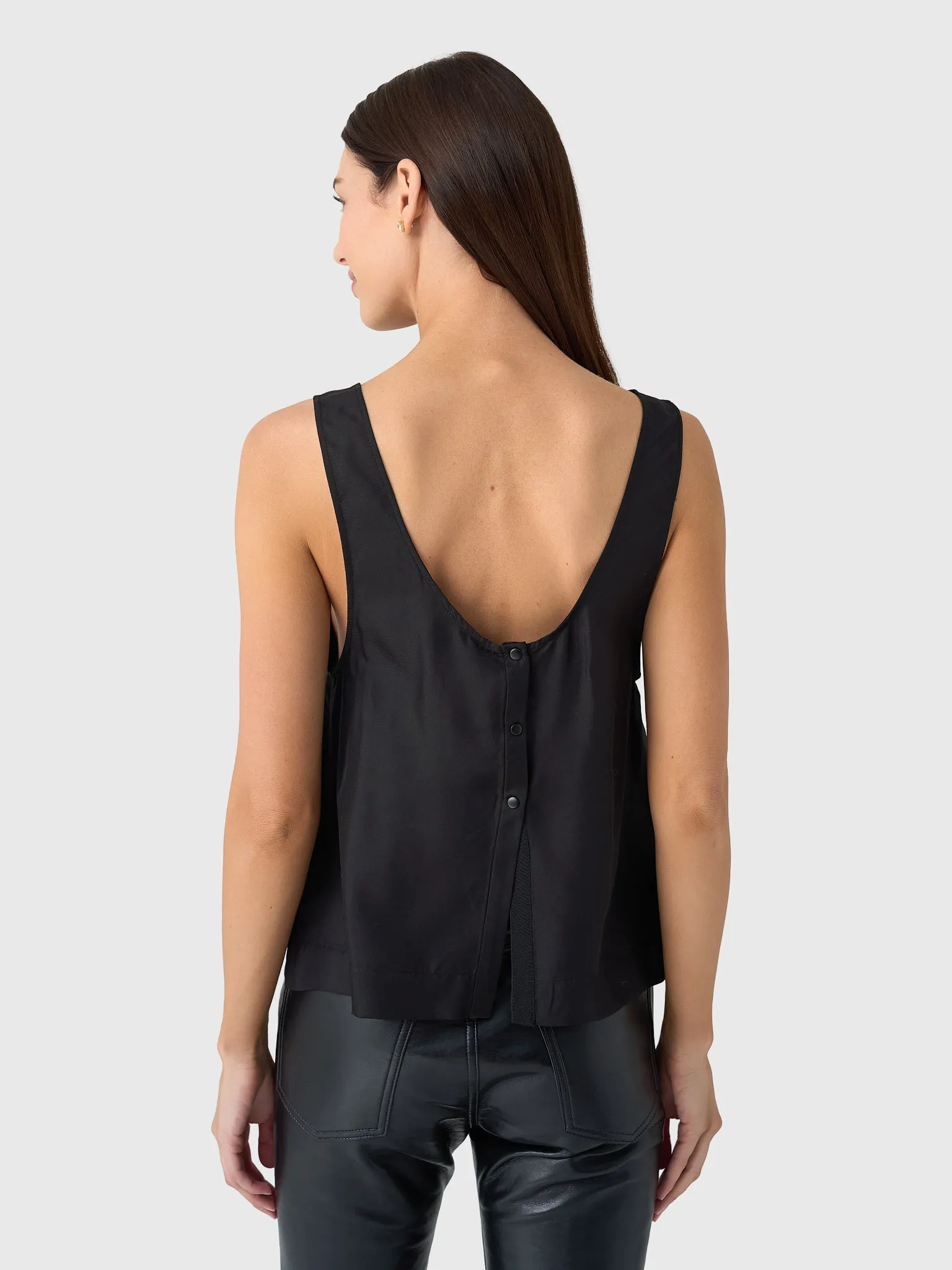 St. Agni Women's Jordan Button Up Top sold by Saint Bernard product image thumbnail 3