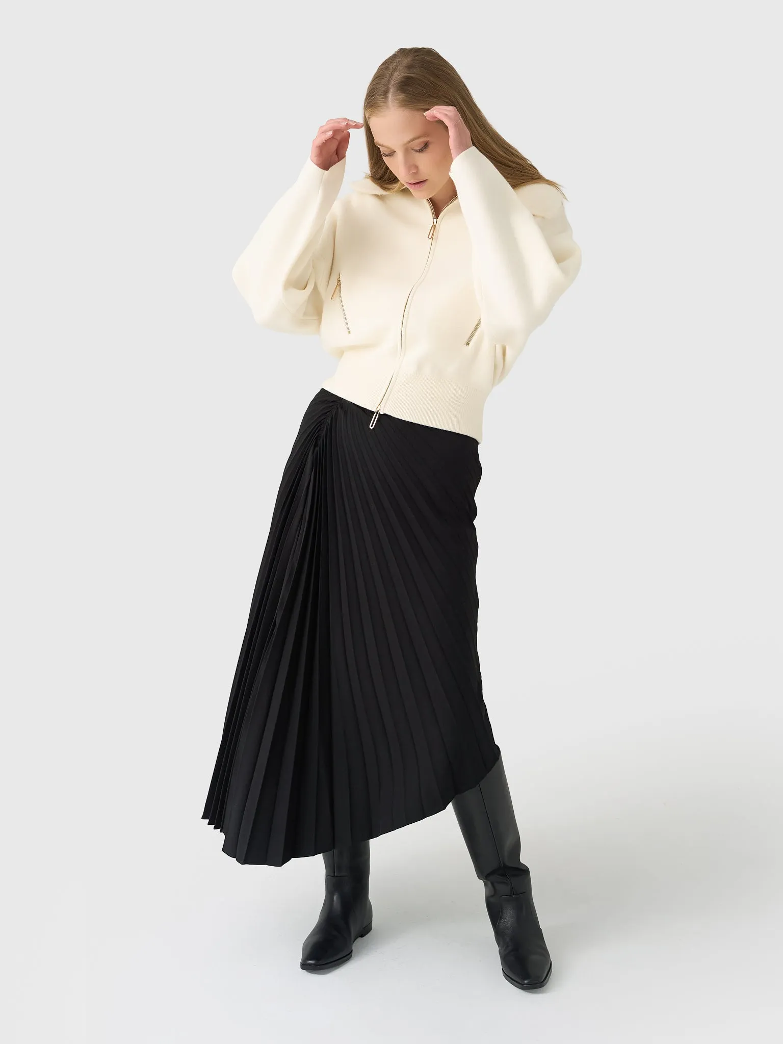 ALC Women's Tracy Tailored Midi Skirt sold by Saint Bernard product image thumbnail 2